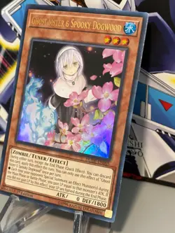 YuGiOh Ghost Sister & Spooky Dogwood DUDE-EN005 1st Edition Ultra Rare - Image 3