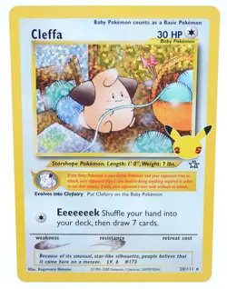 Cleffa 20/111 Holo Rare Celebrations 2021 - Pokemon Card TCG (NM) - Image 1