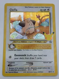 2021 Pokemon SWSH Celebrations Cleffa #20/111 NM TCG Card 25th Anniversary - Image 1