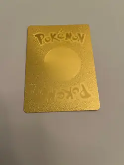 Meowth Vmax Rare Gold Fan Art Mint Pokemon Card - Image 2