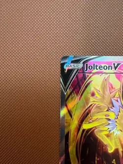 Jolteon V SWSH183 SWSH: Sword & Shield Promo Cards Holo Full Alternative Art - Image 2