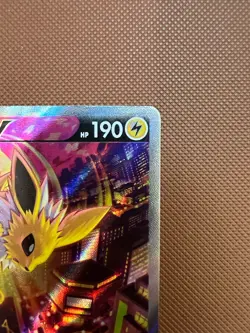 Jolteon V SWSH183 SWSH: Sword & Shield Promo Cards Holo Full Alternative Art - Image 3