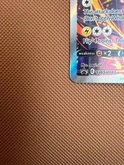 Jolteon V SWSH183 SWSH: Sword & Shield Promo Cards Holo Full Alternative Art - Image 5