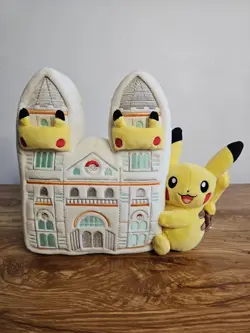 Pokemon x Natural History Museum - Pikachu Jumbo Promo Card and Plush Toy - Image 4