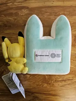 Pokemon x Natural History Museum - Pikachu Jumbo Promo Card and Plush Toy - Image 5
