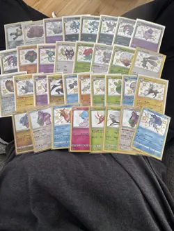 LOT OF 34 BABY SHINY POKEMON CARDS FROM HIDDEN FATES AND SHINING FATES NM - Image 1