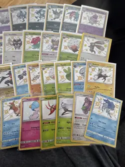 LOT OF 34 BABY SHINY POKEMON CARDS FROM HIDDEN FATES AND SHINING FATES NM - Image 3