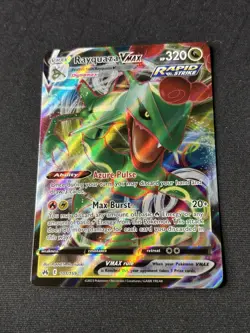 Rayquaza VMAX 101/159 - Crown Zenith Ultra Rare Holo Pokemon Card - NM - Image 3