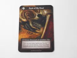 Book of the Dead Unique Non-Foil Sorcery Gothic TCG Trading Card - Image 2