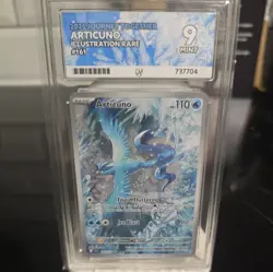 Pokemon TCG Journey Together Articuno Card 161/159 Ace 9 Mint - Image 1