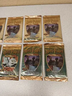 Harry Potter Base Set Trading Card Game (12)Booster Pack 2001 FACTORY SEALED - Image 4