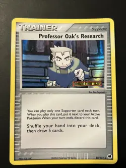 Professor Oak's Research 80/101 Dragon Frontiers Reverse Holo NM Pokemon Card - Image 1