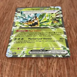 Pokemon TCG Twilight Masquerade Teal Mask Ogerpon EX 025/167 Double Rare - Image 3