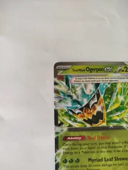 Teal Mask Ogerpon ex 025/167 Double Rare Pokemon TCG Card - Twilight Masquerade - Image 4