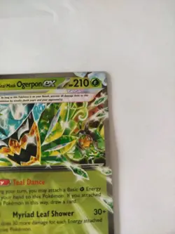 Teal Mask Ogerpon ex 025/167 Double Rare Pokemon TCG Card - Twilight Masquerade - Image 5