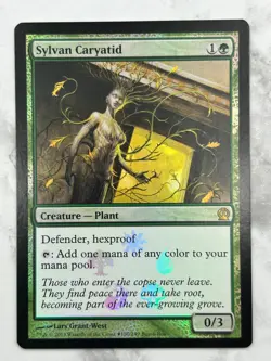 Sylvan Caryatid FOIL Promo Theros Holo - MTG Magic - NM - Image 1
