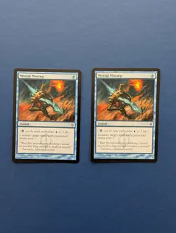 MTG Mental Misstep X2: New Phyrexia #38 - EX-MT+ - Image 1