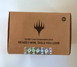 Magic the Gathering MTG Secret Lair Heads I Win Tails You Lose Sealed - Image 2
