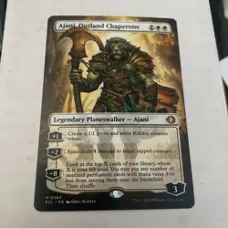 Ajani, Outland Chaperone (Borderless) M Lorwyn Eclipsed 284 NM - Image 1