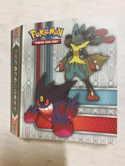 Pokemon Mega Gengar/Lucario 1-pocket Collectors Binder For Card Game TCG CCG - Image 1