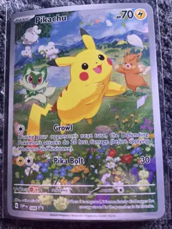 Pokemon Pikachu TCG #088 Scarlet & Violet Black Star Promo - Image 1