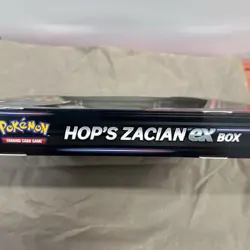 Pokemon TCG Hop's Zacian ex Box - 3 Promo Cards, Oversize Card, 4 Booster Packs. - Image 4