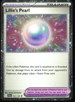 Lillie's Pearl (Cosmos Holo) 151/159 SV09: Journey Together - Pokemon TCG - NM - Image 1