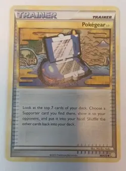 Pokemon Tcg Pokegear 3.0 Heartgold Soulsilver 96/123 Uncommon Regular LP - Image 1