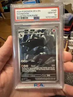 Pokemon Houndoom Shrouded Fable Illustration Rare #066 PSA 10 Gem Mint - Image 1