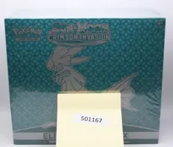 (501167) Pokemon SUN MOON CRIMSON INVASION TRAINER BOX -SEALED- view images 820650802607 - Image 1