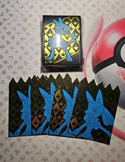 Crown Zenith ETB Pokemon Center Exclusive Sleeves Sealed And Dividers - Image 1