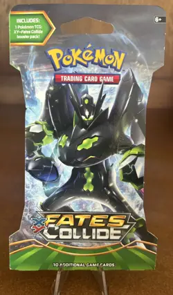 LOT OF FOUR (4) Pokemon XY-Fates Collide Sleeved Booster Packs. Pokemon Sealed! - Image 1