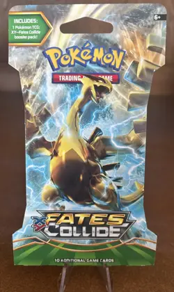 LOT OF FOUR (4) Pokemon XY-Fates Collide Sleeved Booster Packs. Pokemon Sealed! - Image 4