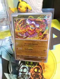 Pokemon TCG Landorus Masterball Reverse Holo Black Bolt #053/086 - Image 1