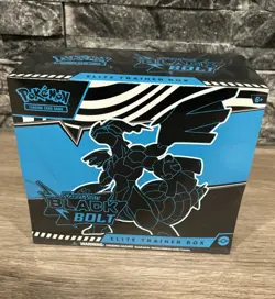Pokemon TCG Scarlet & Violet Black Bolt Elite Trainer Box ETB SEALED - Image 1