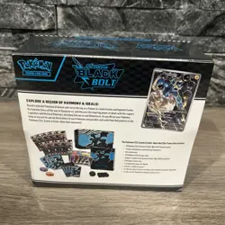 Pokemon TCG Scarlet & Violet Black Bolt Elite Trainer Box ETB SEALED - Image 2