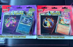 Pokemon Ascended Heroes Tech Sticker Collection Lot of 2 - Image 1