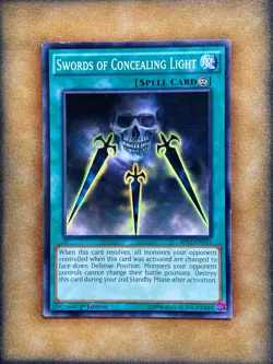 Yugioh Swords of Concealing Light BP03-EN151 Common 1st Ed NM - Image 1