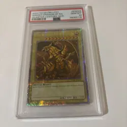The Winged Dragon of Ra 2023 LC01-EN003 PSA 10 Quarter Century Secret Yugioh - Image 1