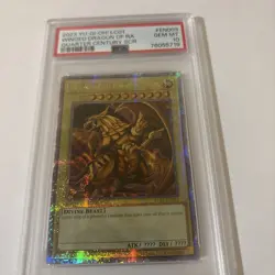 The Winged Dragon of Ra 2023 LC01-EN003 PSA 10 Quarter Century Secret Yugioh - Image 2