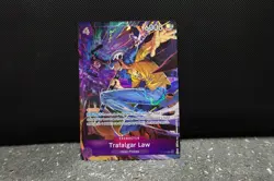 Trafalgar Law Promo P-093 Illustration Box 6 Promo Foil Purple Foil One Piece - Image 1