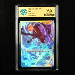 CCG 9.5 GemMint 2023 One Piece JPN Sanji OP06-119 SEC - Image 1