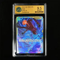 CCG 9.5 GemMint 2023 One Piece JPN Sanji OP06-119 SEC - Image 2