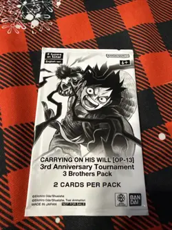 One Piece 3rd Anniversary Carrying on His Will 3 Brothers Pack NEW - Image 1