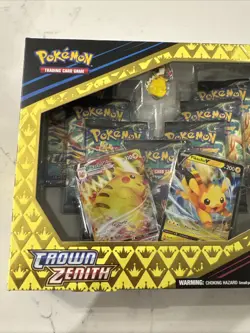 Pokemon TCG Sword & Shield Game Crown Zenith Pikachu VMAX Special Collection Box - Image 3
