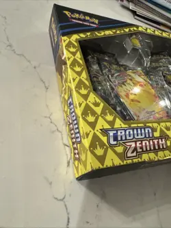 Pokemon TCG Sword & Shield Game Crown Zenith Pikachu VMAX Special Collection Box - Image 5