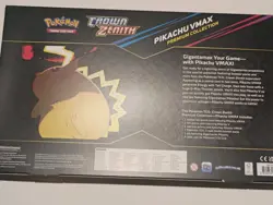 Pokemon TCG Sword & Shield Game Crown Zenith Pikachu VMAX Special Collection Box - Image 3