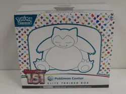 2023 Pokemon Scarlet & Violet 151 Sealed Pokemon Center ETB Elite Trainer Box - Image 1