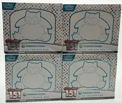 Pokemon Center Excl. Scarlet & Violet 151 Elite Trainer Box ETB's Unsealed Case - Image 1