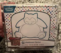 SV 151 ETB POKEMON CENTER ELITE TRAINER BOX SEALED NEW MINT 11 PACKS + PROMO - Image 1
